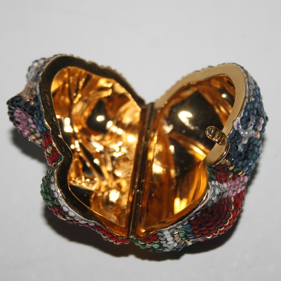 Judith Leiber Mouse presents Pillbox Trinket Box - Picture 4 of 5